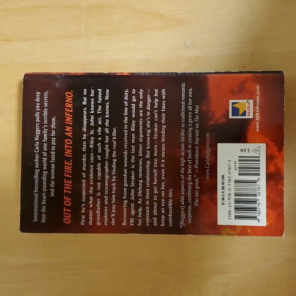 On Fire by Carla Neggers - Picture 2 of 2